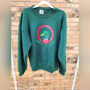 Duck Head Green Crewneck Sweatshirt - Men's